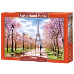 Castorland 1000 db-os puzzle - Romantikus séta Párizsban (C-104369)
