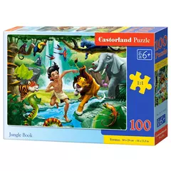Castorland 100 db-os puzzle - A dzsungel könyve (B-111022)