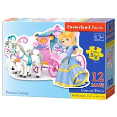 Castorland 12 db-os MAXI puzzle - A hercegnő hintója (B-120017)