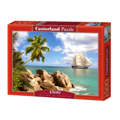 Castorland 1500 db-os puzzle - Vitorlás a paradicsomban (C-150526)