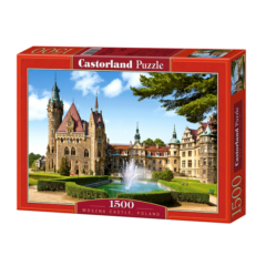 Castorland 1500 db-os puzzle - Moszna Kastély, Lengyelország (C-150670)