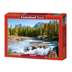 Castorland 1500 db-os puzzle - Athabasca folyó, Jasper Nemzeti Park, Kanada (C-150762)