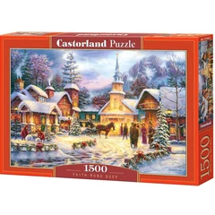 Castorland 1500 db-os puzzle - Meghitt karácsony (C-151646)