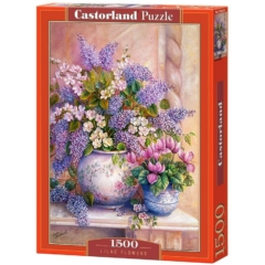 Castorland 1500 db-os puzzle - Lila virágok (C-151653)