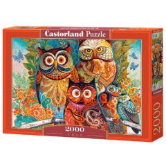 Castorland 2000 db-os puzzle - Baglyok (C-200535)