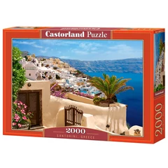 Castorland 2000 db-os puzzle - Santorini, Görögország (C-200672)