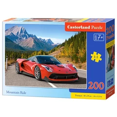 Castorland 200 db-os puzzle - Száguldás a hegyekben (B-222049)