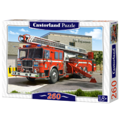 Castorland 260 db-os puzzle - Tűzolzóautó (B-27040)