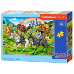 Castorland 260 db-os puzzle - Hercegnők a lovaikkal (B-27507)