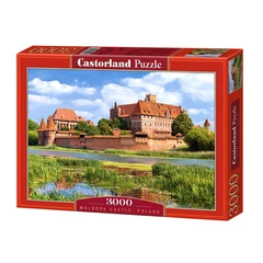 Castorland 3000 db-os puzzle - Malbork Kastély, Lengyelország (C-300211)