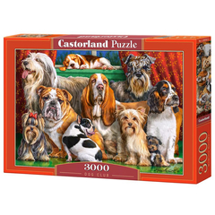 Castorland 3000 db-os puzzle - Kutya klub (C-300501)