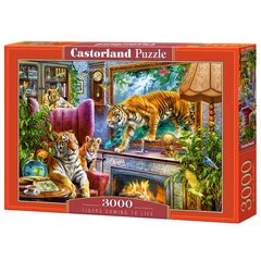 Castorland 3000 db-os puzzle - Életre kelt tigrisek (C-300556)