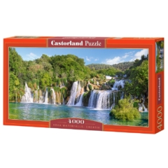 Castorland 4000 db-os puzzle - Krka vízesés, Horvátország (C-400133)