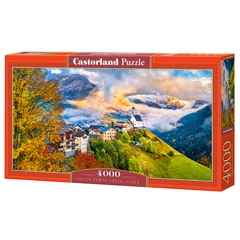Castorland 4000 db-os puzzle - Colle Santa Lucia, Olaszország (C-400164)