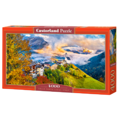 Castorland 4000 db-os puzzle - Colle Santa Lucia, Olaszország (C-400164)