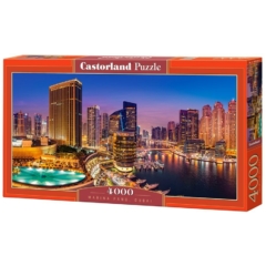 Castorland 4000 db-os puzzle - Marina Pano, Dubai (C-400195)