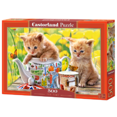 Castorland 500 db-os puzzle - Teaidő (B-52356)