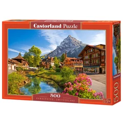 Castorland 500 db-os puzzle - Kandersteg, Svájc (B-52363)