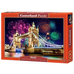 Castorland 500 db-os puzzle - Tower Bridge, London (B-52592)