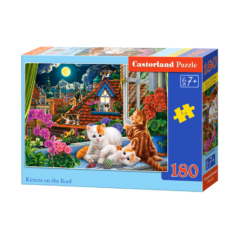 Castorland 180 db-os puzzle - Macskák az ablakban (B-018499)