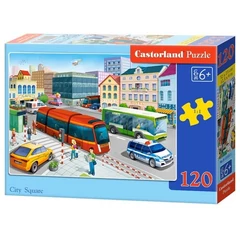 Castorland 120 db-os puzzle - Városi forgalom (B-13555)