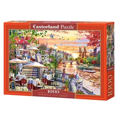 Castorland 1000 db-os puzzle - Romantic City Sunset (C-104956)