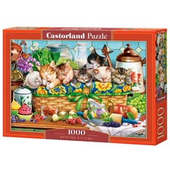 Castorland 1000 db-os puzzle - Napping Kittens (C-105069)