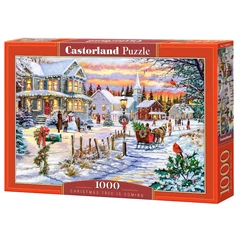 Castorland 1000 db-os puzzle - Érkezik a karácsonyfa (C-105274)