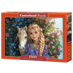 Castorland 1500 db-os puzzle - Princess With A Horse (152308)
