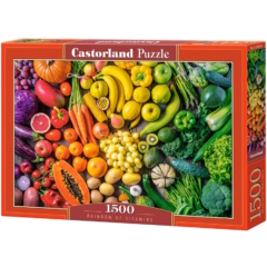 Castorland 1500 db-os puzzle - Vitamin szivárvány (C-152124)