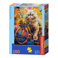Castorland 180 db-os puzzle - Cica az úton (B-018529)