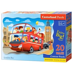 Castorland 20 db-os Maxi puzzle - London Busz (C-02443)