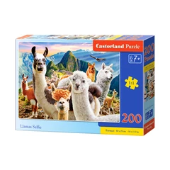 Castorland 200 db-os puzzle - Láma szelfi (B-222193)
