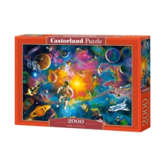 Castorland 2000 db-os puzzle - Ember az űrben (C-200849)