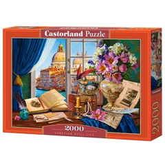Castorland 2000 db-os puzzle - Velencei csendélet (C-200924)