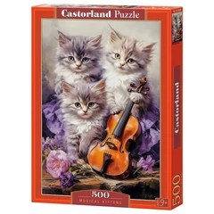 Castorland 500 db-os puzzle - Éneklő macskák (B-53988)