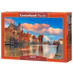Castorland 500 db-os puzzle - Gdansk színei (B-53933)