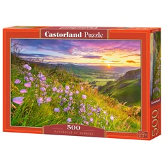 Castorland 500 db-os puzzle - Harangvirág a naplementében (B-53681)
