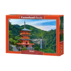 Castorland 500 db-os puzzle - Seiganto-Ji, Japán (B-53773)