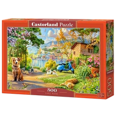 Castorland 500 db-os puzzle - Tóparti ösvény (B-54305)