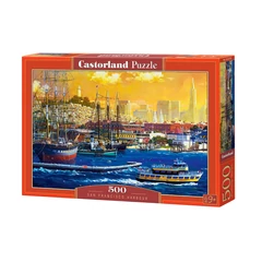 Castorland 500 db-os puzzle - San Francisco kikötője (B-53735)