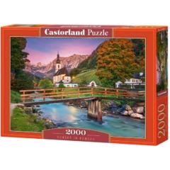 Castorland 2000 db-os puzzle - Naplemente Ramsauban (C-200801)