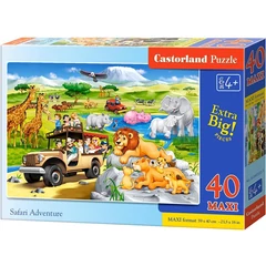 Castorland 40 db-os MAXI puzzle - Szafari kaland (B-040322)