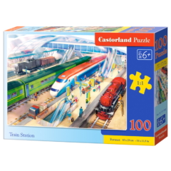 Castorland 100 db-os puzzle - Vasútállomás (B-111190)