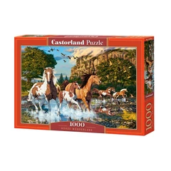 Castorland 1000 db-os puzzle - Csodás lovak (C-104789)