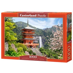 Castorland 1000 db-os puzzle - Seiganto-ji templom, Japán (C-103201)