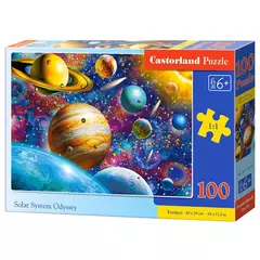 Castorland 100 db-os puzzle - Utazás a naprendszerben (B-111077)