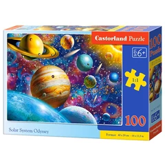 Castorland 100 db-os puzzle - Utazás a naprendszerben (B-111077)