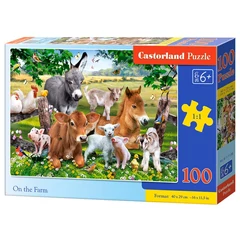 Castorland 100 db-os puzzle - A farmon (B-111138)
