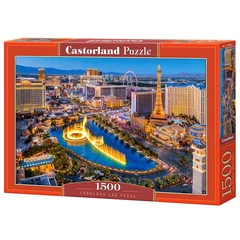 Castorland 1500 db-os puzzle - A híres Las Vegas (C-151882)
